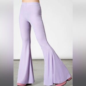 Kill star MoonDance Lillian velour bell pant size small